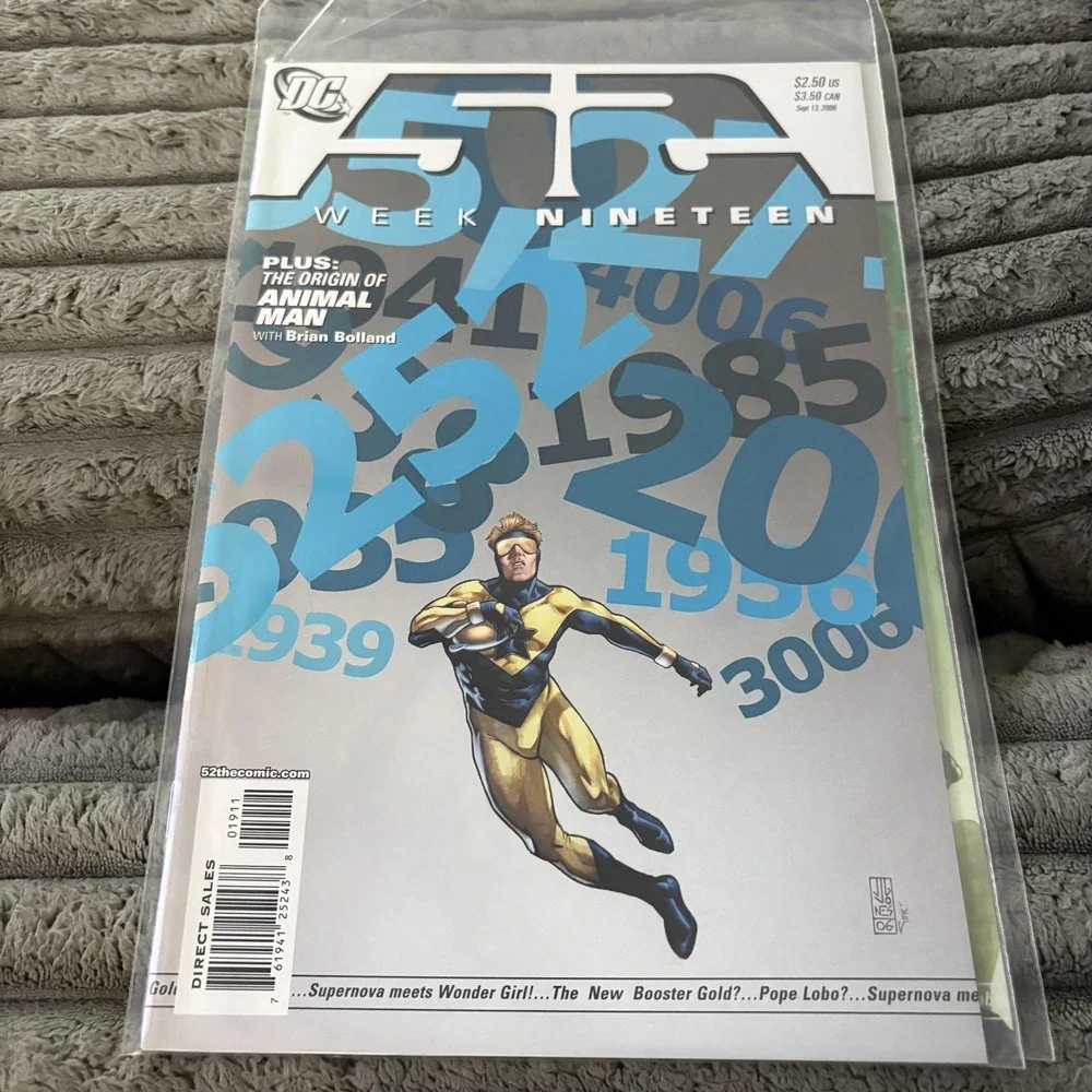 52 DC Comics Lot 10 Issues Weeks 11-20 Black Adam Booster Gold Set Modern Age